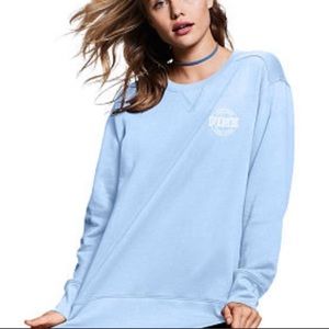 Victoria Secret Pink Sweatshirt in Powder Blue